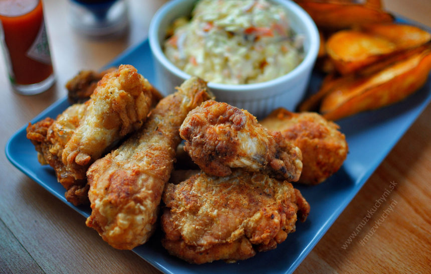 domáce, KFC, recept, wings, krídelka, batáty